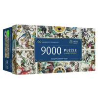 Trefl Puzzle 9000 UFT - Staroveké nebeské mapy