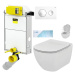 VIEGA Presvista modul PURE pre WC vrátane tlačidla Style 20 bielej + WC Ideal Standard Tesi so s