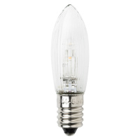 E10 0,3W 14-55V náhradné LED žiarovky 3 ks sviečok