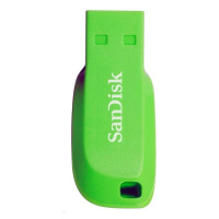 SanDisk Flash Disk 32GB Cruzer Blade, USB 2.0, zelená