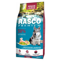 Krmivo Rasco Premium senior Large kura s ryžou 15kg