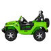 mamido Elektrické autíčko Jeep Wrangler Rubicon 4x4 zelené