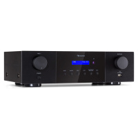 Auna AMP-4000 DAB, Hifi stereo zosilňovač, DAB+ rádio, USB, diaľkové ovládanie, LED displej