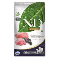 Farmina N&D dog PRIME (GF) adult medium & maxi, lamb & blueberry 2,5kg