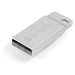 VERBATIM Flash Disk 64GB Metal Executive, USB 2.0, strieborný