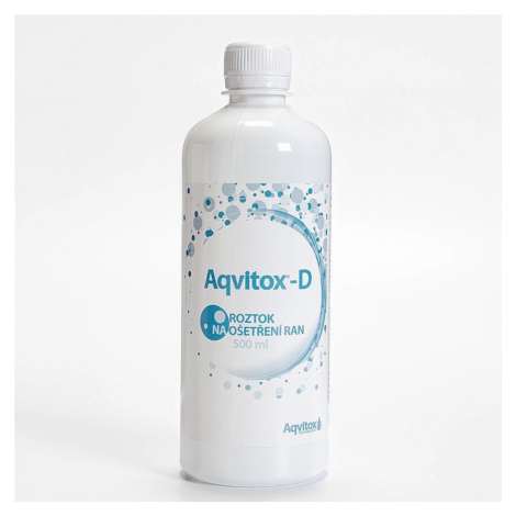 AQUASYSTEM Aqvitox D roztok na ošetrenie rán 500 ml