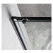 GELCO - SIGMA SIMPLY BLACK sprchové dvere posuvné pre rohový vstup 800 číre sklo GS2180B