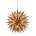 Svetelná dekorácia s vianočným motívom v zlatej farbe Flinga – Star Trading