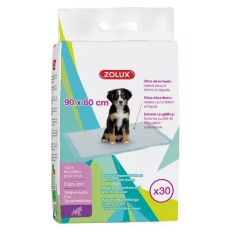 ZOLUX Podložka šteňa ultra absorbent 90x60 cm 30 ks