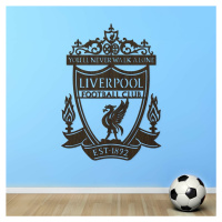 Drevené logo klubu na stenu - Liverpool