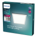 Dotykový LED panel Philips 32,8 x 32,8 cm biely 4 000 K