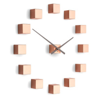 Dizajnové nástenné nalepovacie hodiny Future Time FT3000CO Cubic copper