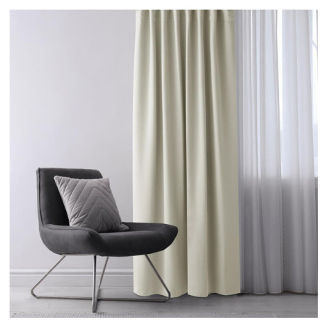 Zatemňovací záves blackout RESTILO krémový 140 x 245 cm 1 ks decoDoma