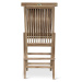 Marimex | Záhradná skladacia stolička Clasic - teak | 11640011
