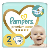 PAMPERS Plienky jednorázové Premium Care veľ. 2 (88 ks) 4-8 kg