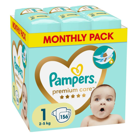 Pampers Premium care 1 156 ks