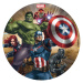Jedlý obrázok na tortu 16 cm Avengers - Dekora