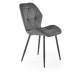 Designová stolička Noel sivá
