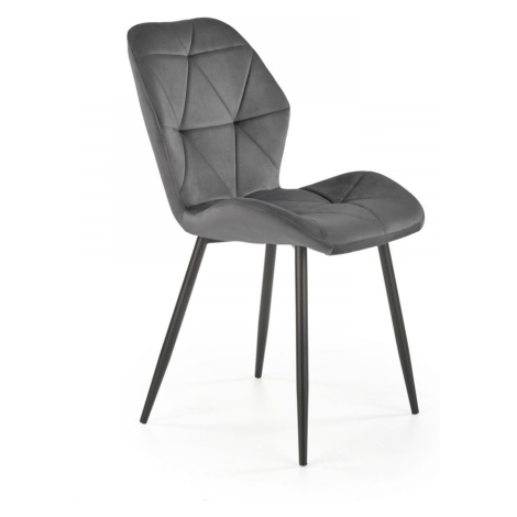 Designová stolička Noel sivá Halmar