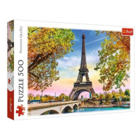 Puzzle Romantický Paríž 500 dielikov 48x34cm v krabici 40x26,5x4,5cm