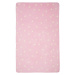Bavlnená deka Zaffiro 75x100 cm - bodky ružová/ecru