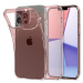 Apple iPhone 13 Pro, silikónové puzdro, Spigen Crystal Flex, číre/červenozlaté
