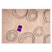Kusový koberec Kruhy powder pink - 160x230 cm Alfa Carpets