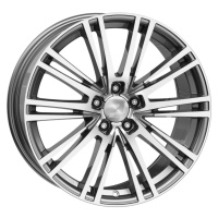 2DRV WH18 hliníkové disky 8,5x19 5x112 ET45 Daytona grey full machined