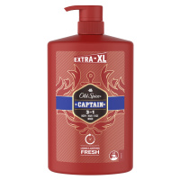 OLD SPICE Captain Sprchový gél a šampón pre mužov s tónmi santalového dreva a citrusov 1000 ml