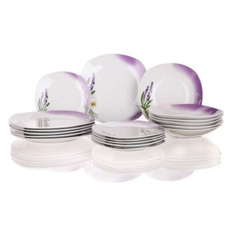 Banquet Lavender 18-dielna jedálenská súprava