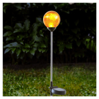 Oranžová záhradná LED dekorácia Star Trading Roma