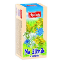 APOTHEKE Bylinný čaj na žlčník a slinivku 20 x 1.5 g