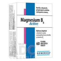 GENERICA Magnesium B6 Active 60TBL