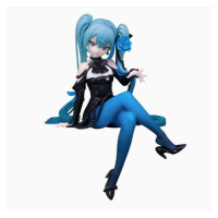 Furyu Hatsune Miku Noodle Stopper PVC Statue Blue Rose Ver. 14 cm