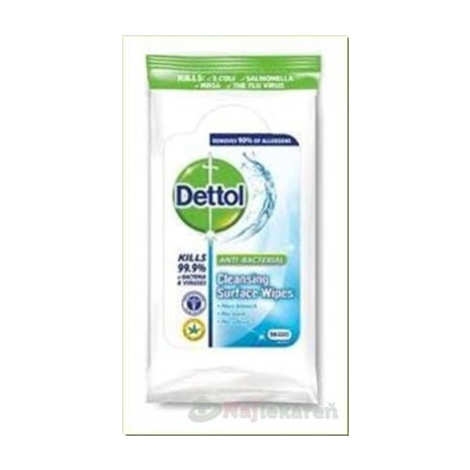 Dettol antibakteriálne obrúsky na povrchy 36ks