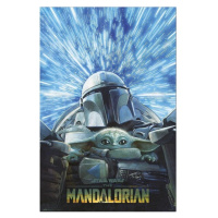Plagát Star Wars: The Mandalorian - Hyperspace (210)