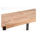 Jedálenský stôl Gogi rozkladací 100-135x75x60 cm (dub wotan)