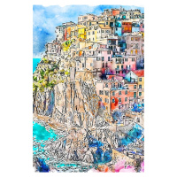 Obraz 60x90 cm Manarola – Fedkolor