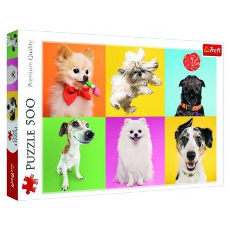 Vista Puzzle Psy 500 dielikov