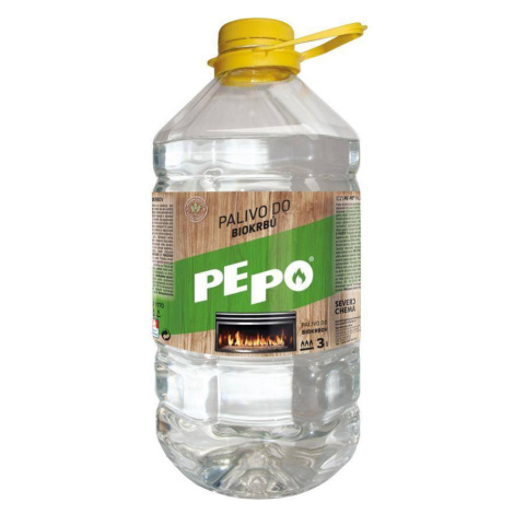 Palivo PE-PO® do biokrbu 3 lit. biopalivo, biolieh, bioalkohol do krbu