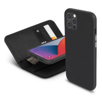 Moshi puzdro Overture with Detachable Magnetic Wallet pre iPhone 12 Pro Max - Black