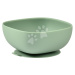 Miska pre bábätká Silicone Suction Bowl Beaba Sage Green zo silikónu zelená od 4 mes