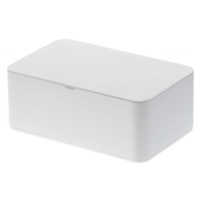 Krabička na vlhčené obrúsky Yamazaki Smart Wet Tissue Case, biela
