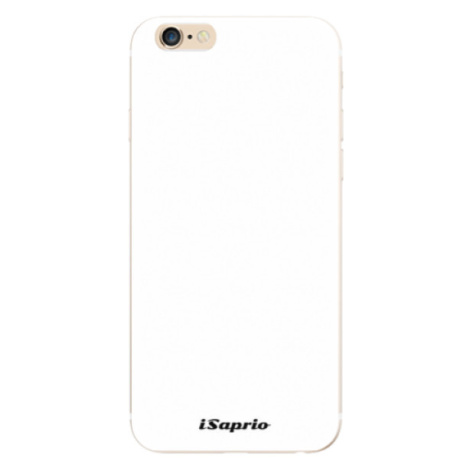 Odolné silikónové puzdro iSaprio - 4Pure - bílý - iPhone 6/6S