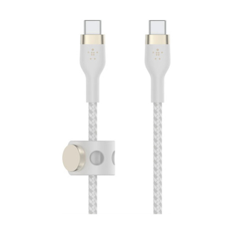 Belkin kábel Boost Charge Pro Flex USB-C to USB-C 3m - White