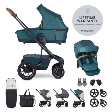 EASYWALKER Set XXL kombinovaný Harvey5 Air Premium Jade Green s príslušenstvom 2020