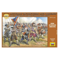 Wargames (AoB) figurky 8061 - Austrian Musketers and Pikeman (1:72)