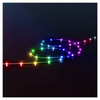 Twinkly Dots LED reťaz RGB, čierna, IP20, 3 m