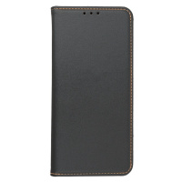 Diárové puzdro na Samsung Galaxy A12/M12 Leather Forcell Smart Pro čierne