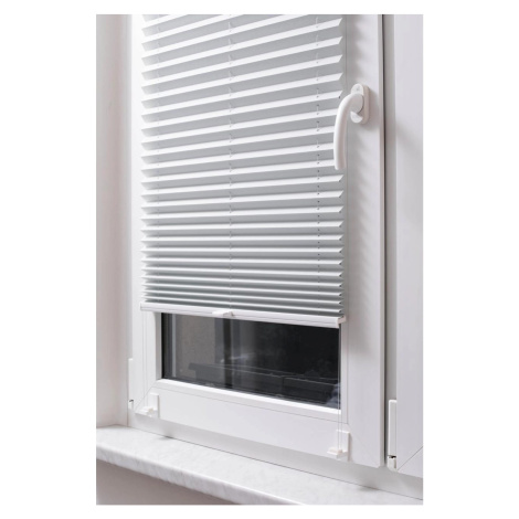 STUZA Plisé roleta EasyFix, biela, 90 x 130 cm